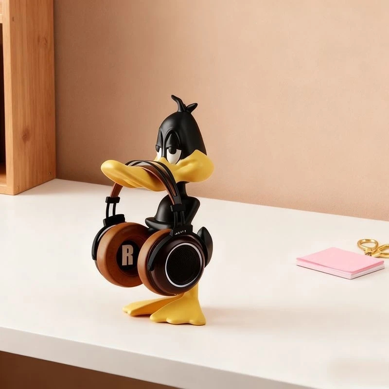 Home Office Headset - アヒルヘッドフォンスタンドクリエイティブヘッドセットホルダーデスクトップオーガナイザーホームオフィスデスク装飾用ゲーマー音楽愛好家誕生日ギフト