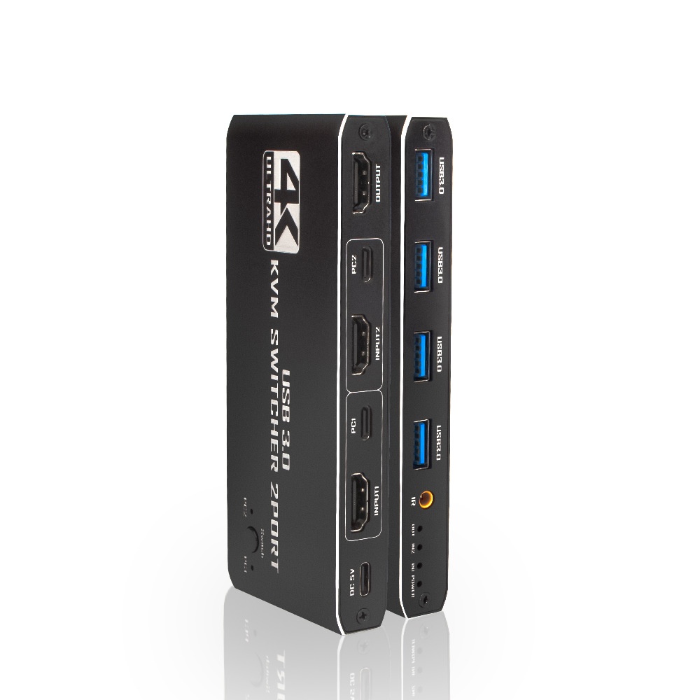 Home Office Kvm Switch - ユニバーサル2in1 HDMI KVMスイッチャー 4K 60Hz USB3.0