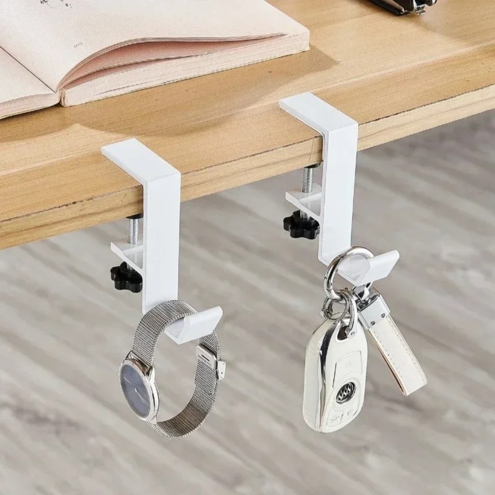Home Office Headset - 1/2個入り パンチフリー調整可能デスクフック ヘッドセットバックパックハンガー ホームオフィスゲーム収納オーガナイザー