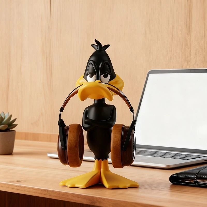 アヒルヘッドフォンスタンドクリエイティブヘッドセットホルダー - Home Office Headset のレビューと価格