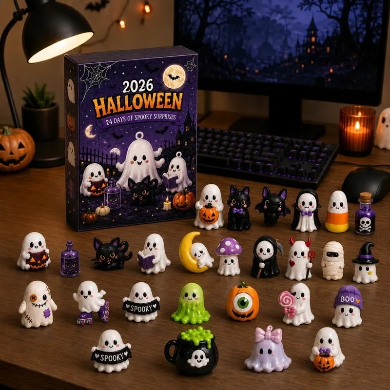2026年ハロウィーンアドベントカレンダー：24日間カウント - Home Office Gadgets のレビューと価格