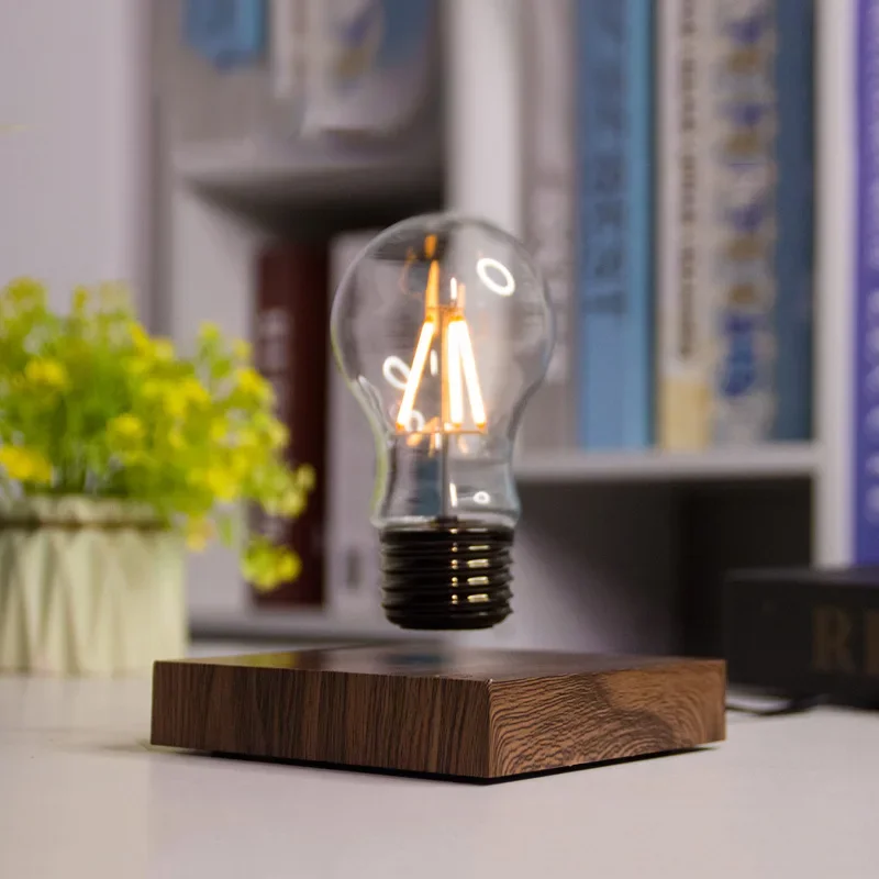 新しい磁気浮上式電球 寝室 オフィス 家庭用装飾品 クリエイ - Home Office Of Amazon のレビューと価格