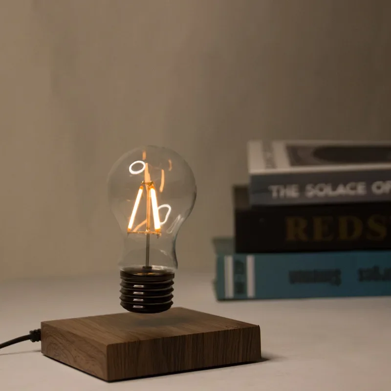 新しい磁気浮上式電球 寝室 オフィス 家庭用装飾品 クリエイ - Home Office Of Amazon のレビューと価格