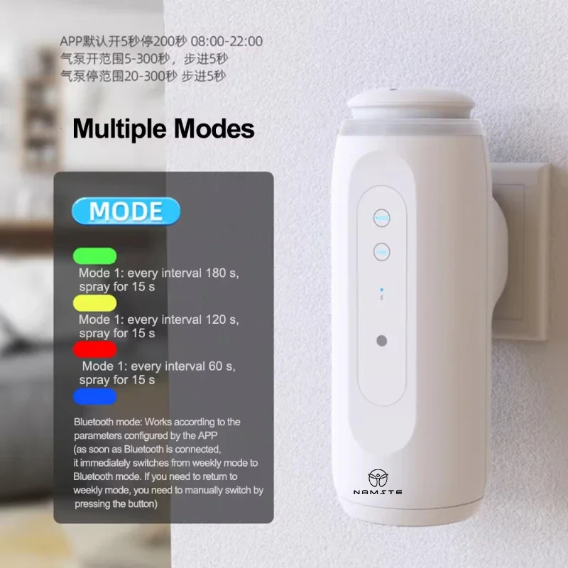NAMSTE ポータブルスマートディフューザー 100m³対 - Home Office Gadgets のレビューと価格