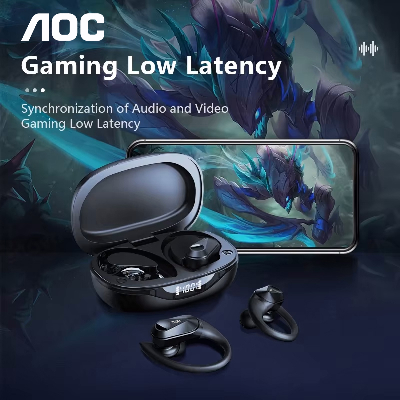 Choice AOC スポーツ ヘッドセット ワイヤレス B - Home Office Headset のレビューと価格