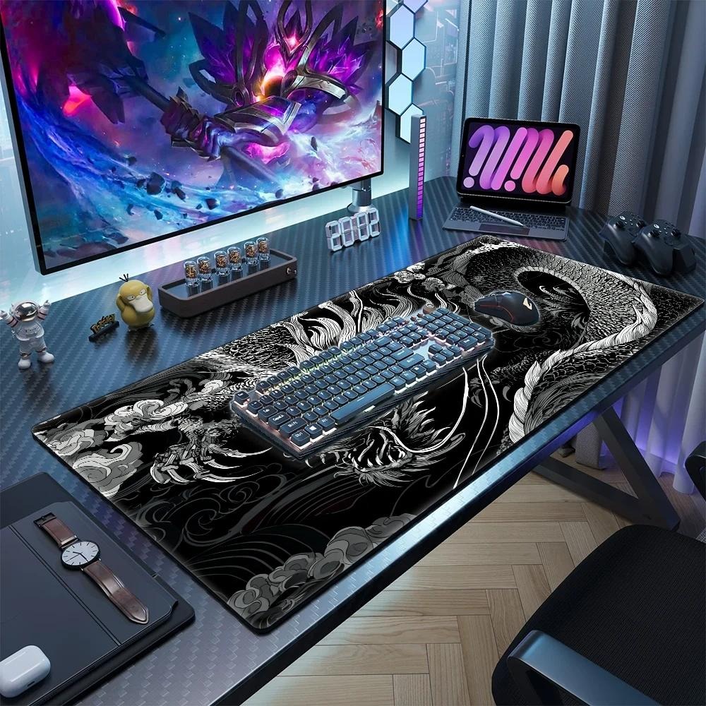 ナショナルトレンドドラゴンパターンオフィスゲーミングマウスパ - Home Office Trend のレビューと価格