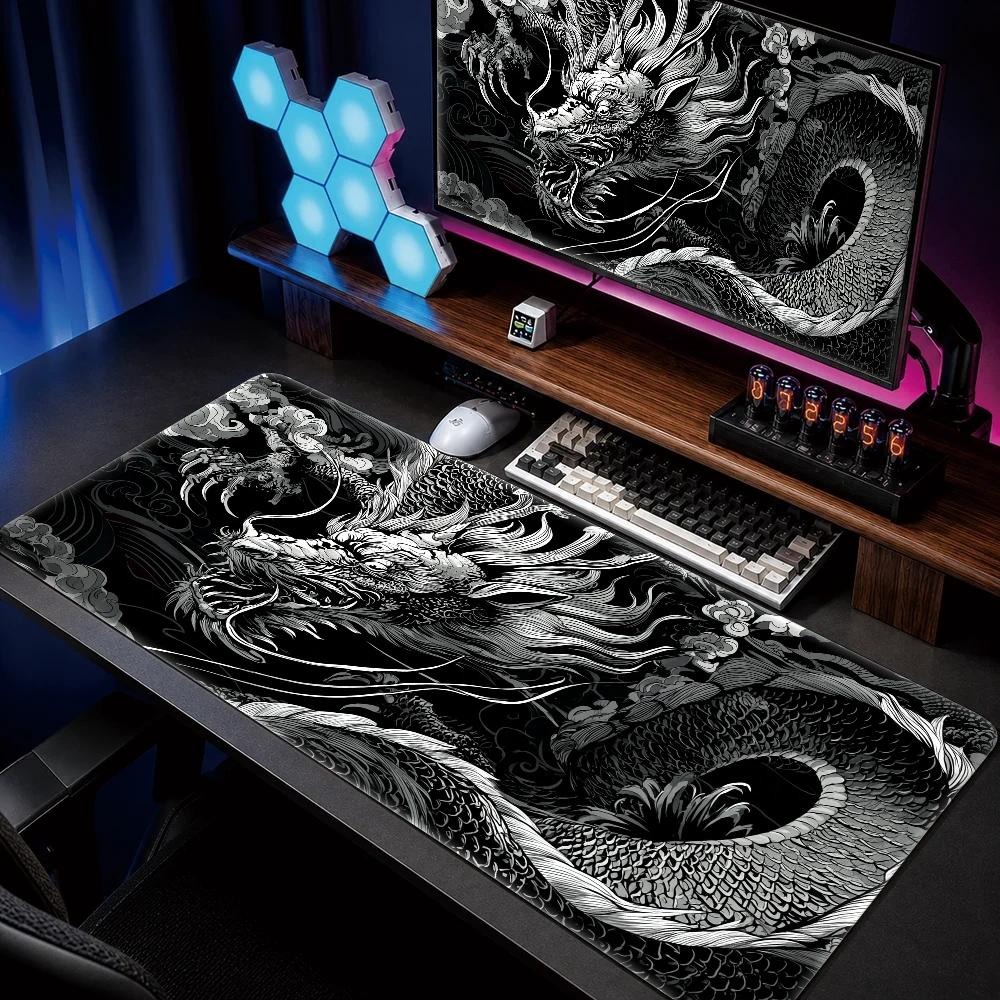 ナショナルトレンドドラゴンパターンオフィスゲーミングマウスパ - Home Office Trend のレビューと価格