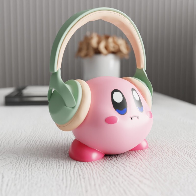MSKA ヘッドフォンスタンドカービィかわいい漫画クリエイテ - Home Office Headset のレビューと価格