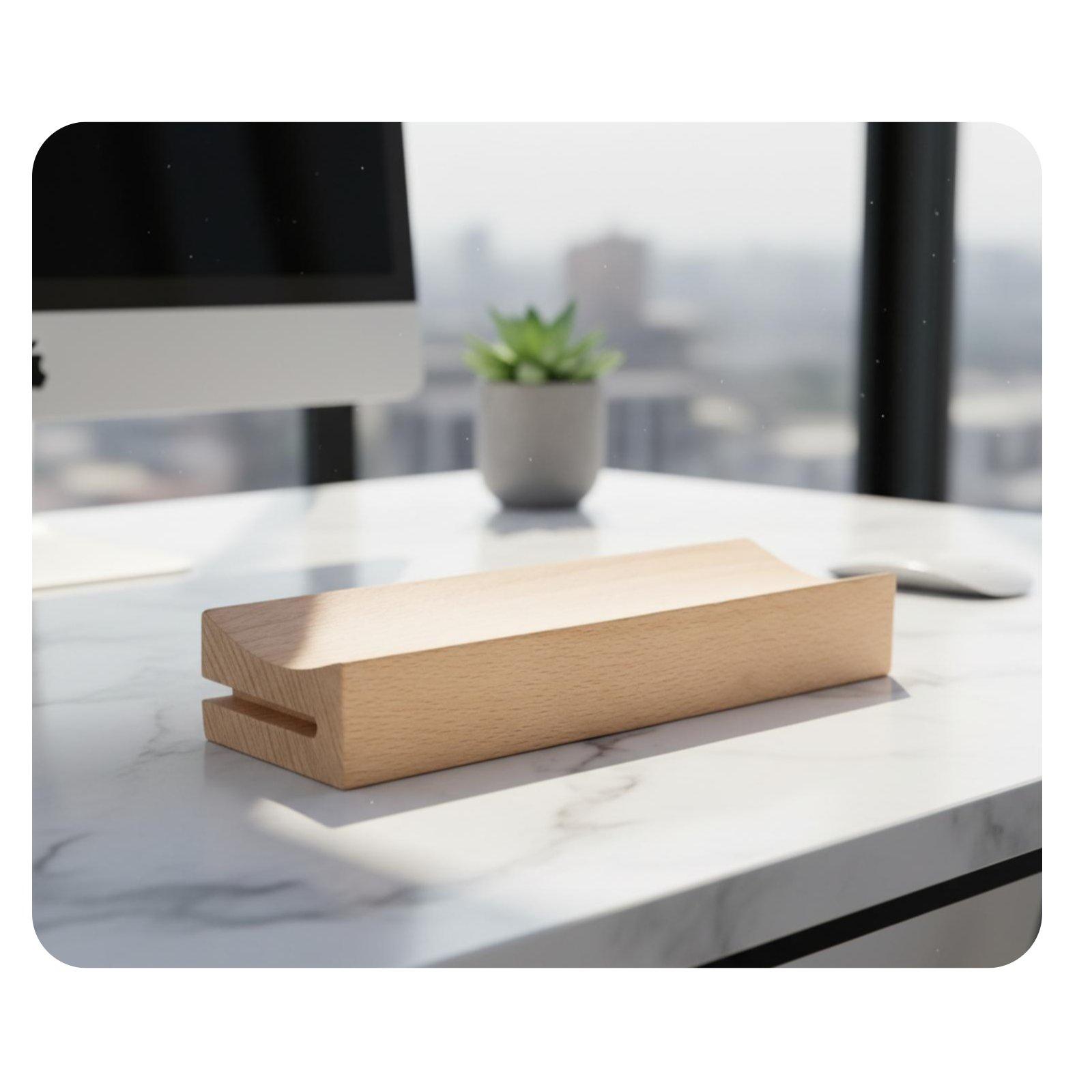 木製ベースカレンダースタンド 安定した手作りの卓上カレンダー - Home Office Gadgets のレビューと価格