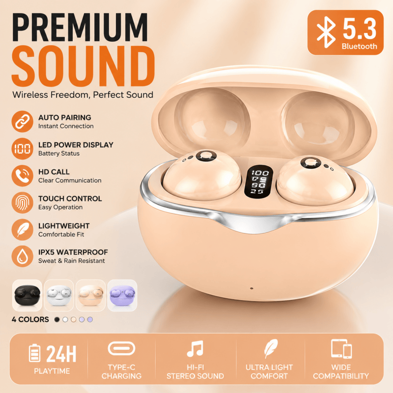 新しいホットミニ目に見えないヘッドフォン TWS Bluet - Home Office Of Amazon のレビューと価格