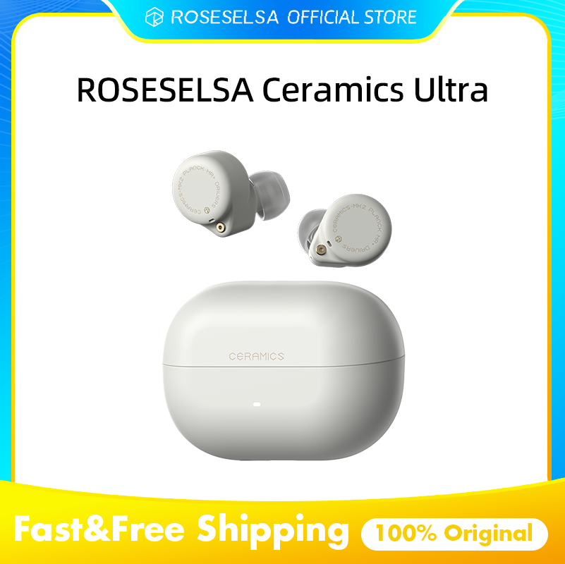 ROSESELSA セラミックス超ワイヤレスイヤホン 50d - Home Office Headset のレビューと価格